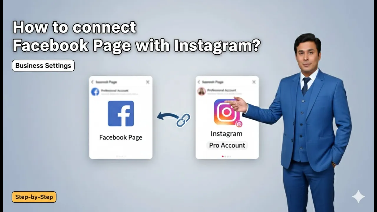 How to Connect a Facebook Page with Instagram Account?