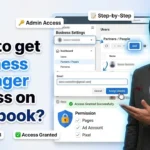 In this article we are ging t discuss about ⁠How to get Business Manager access on Facebook