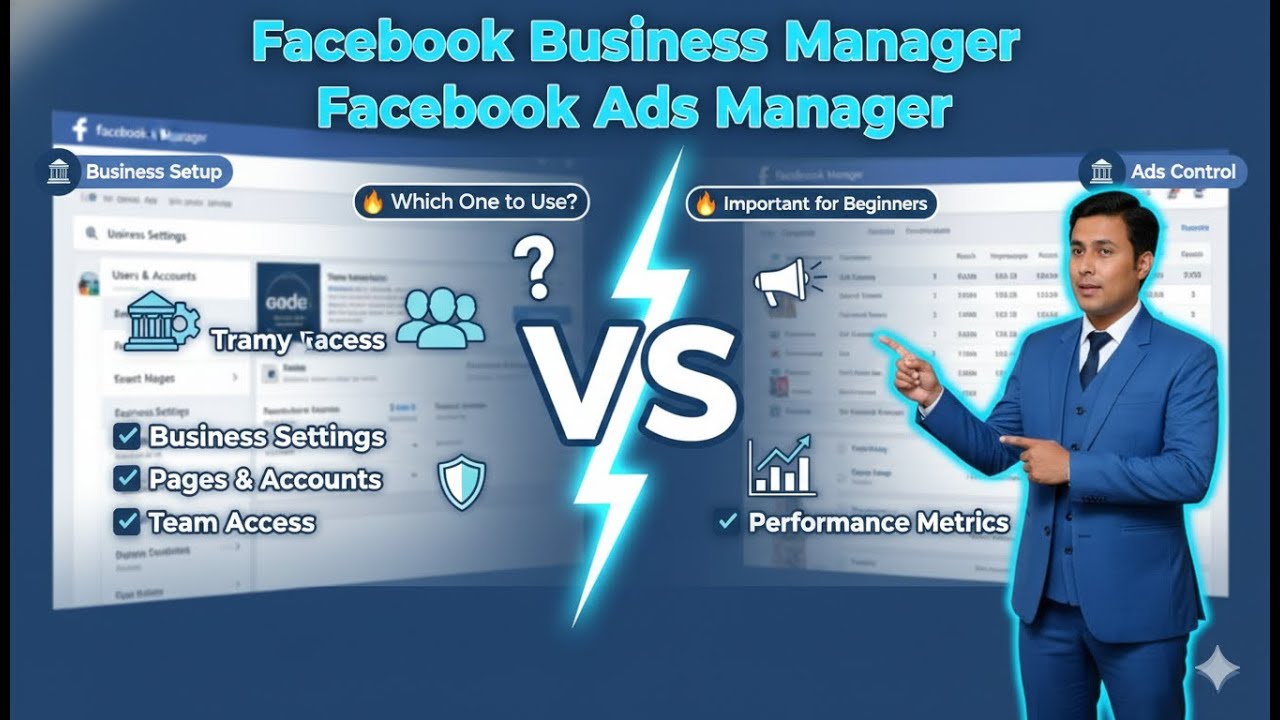 In this article we are going to discuss about Facebook Business Manager VS Facebook Ads Manager
