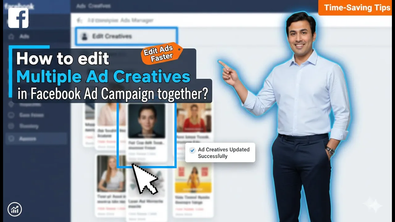 How to Edit Multiple Ad Creatives in a Meta Ad Campaign?