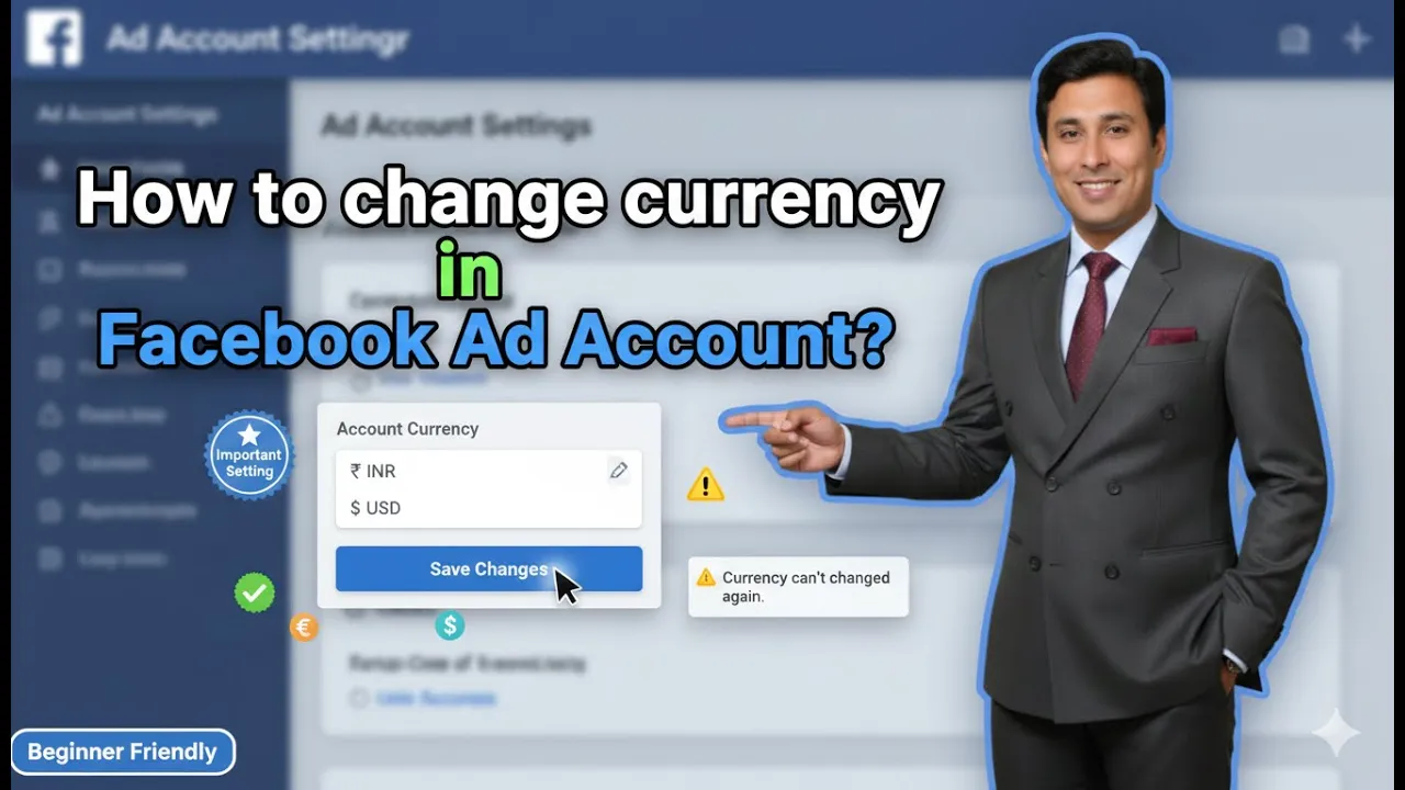 How to Change Currency in a Facebook Ad Account?