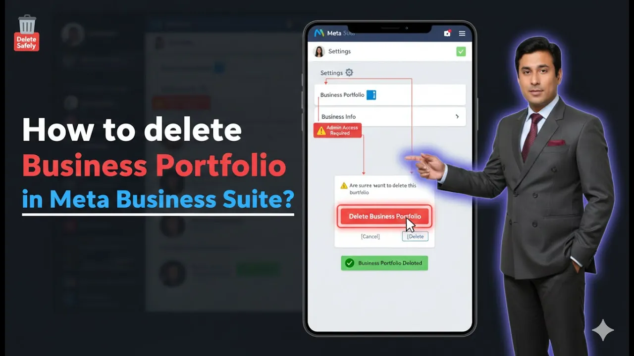 In this article we are going to discuss about How to delete Facebook Business Portfolio in Meta Business Suite