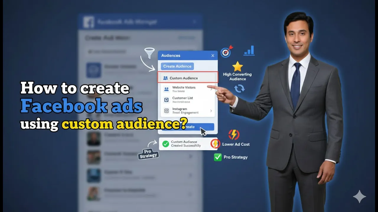How to Create Facebook Ads Using Custom Audience?