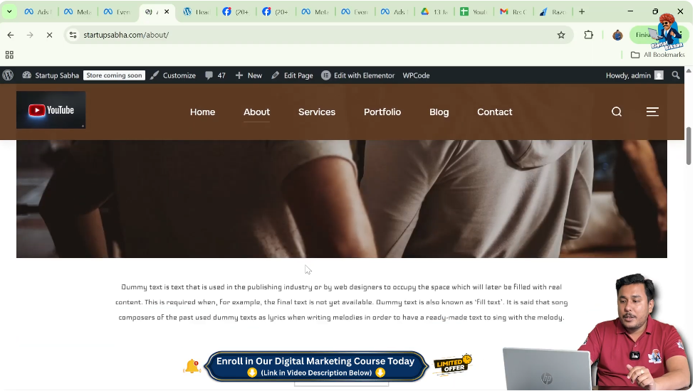 Scroll or navigate website pages to trigger Facebook Pixel page view events
