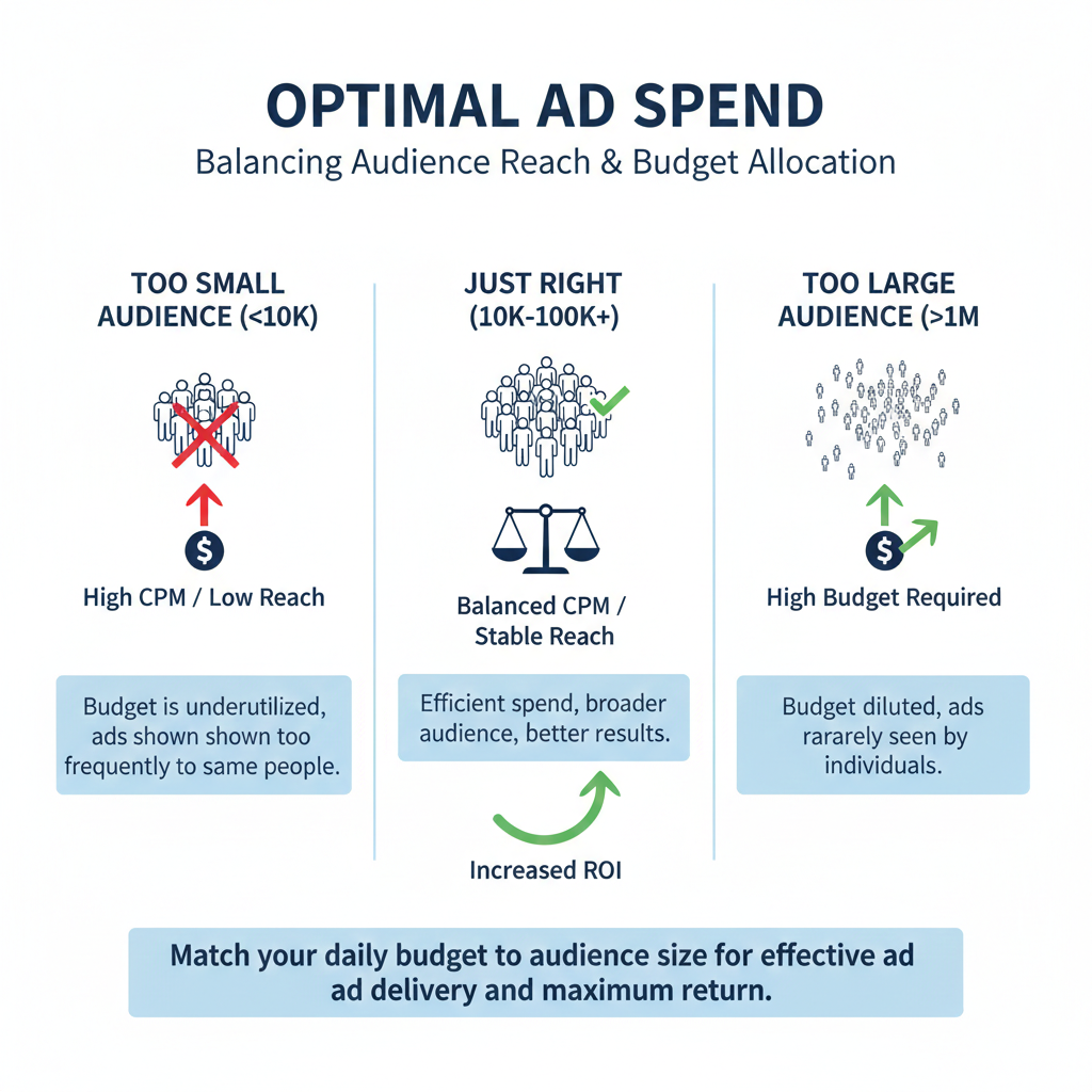 The Role of Daily Ad Budget in Custom Audience Campaigns