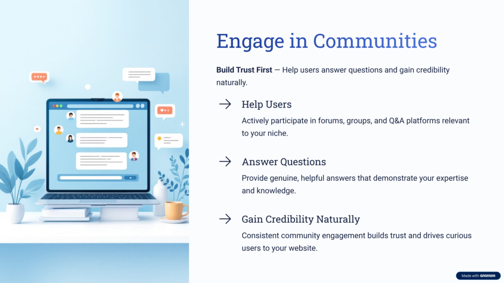 Utilizing Community-Based Platforms