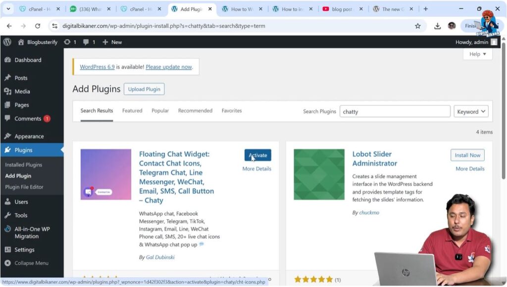 Activate Plugin
