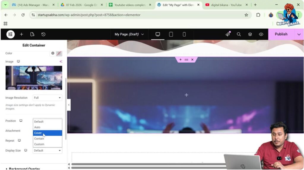 Change Display Size