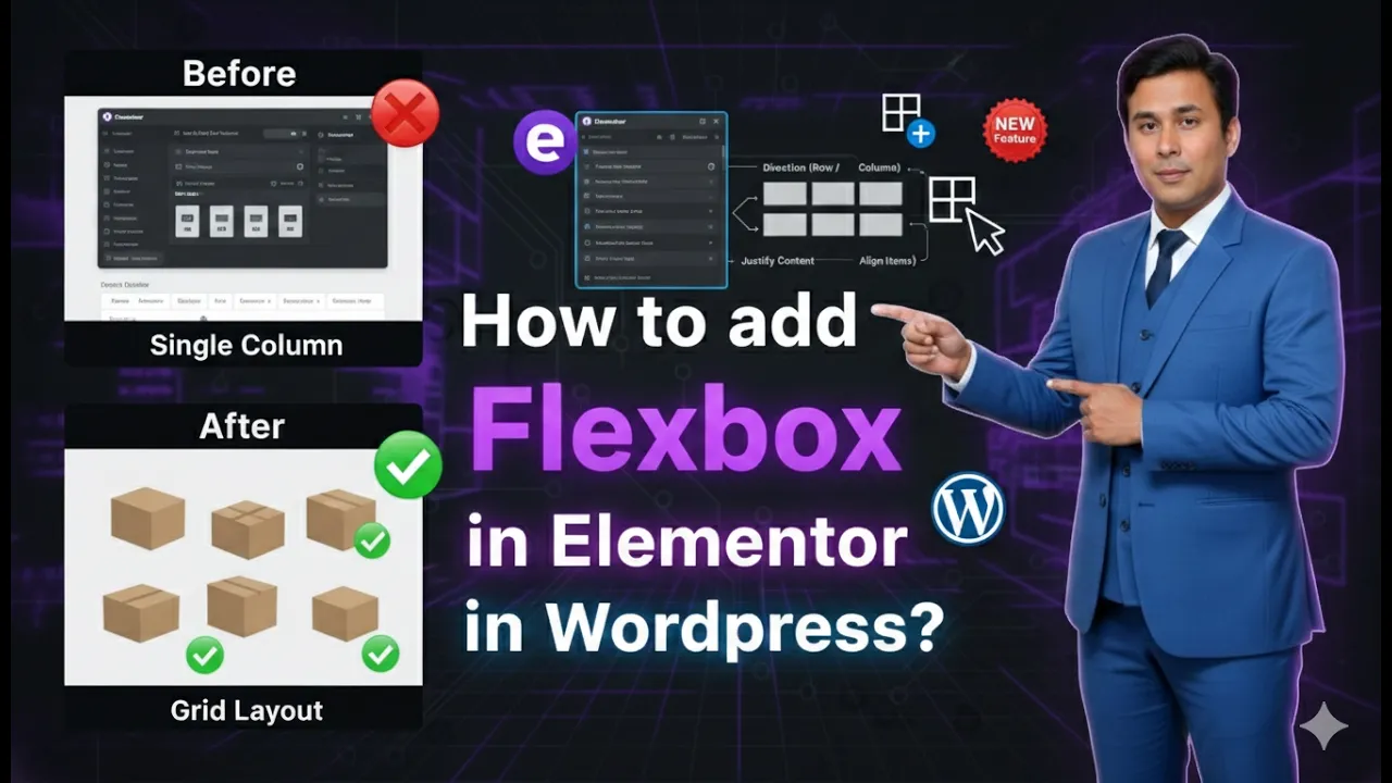 In this article we are going to discuss about How to Add Flexbox in Elementor
