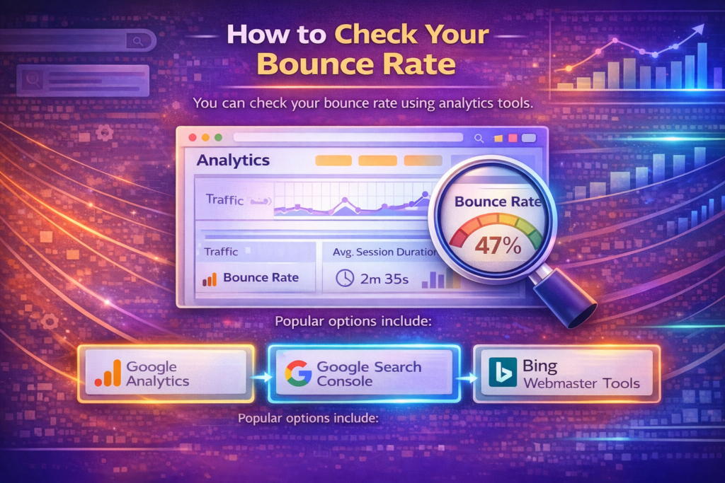 How to Check Your Bounce Rate