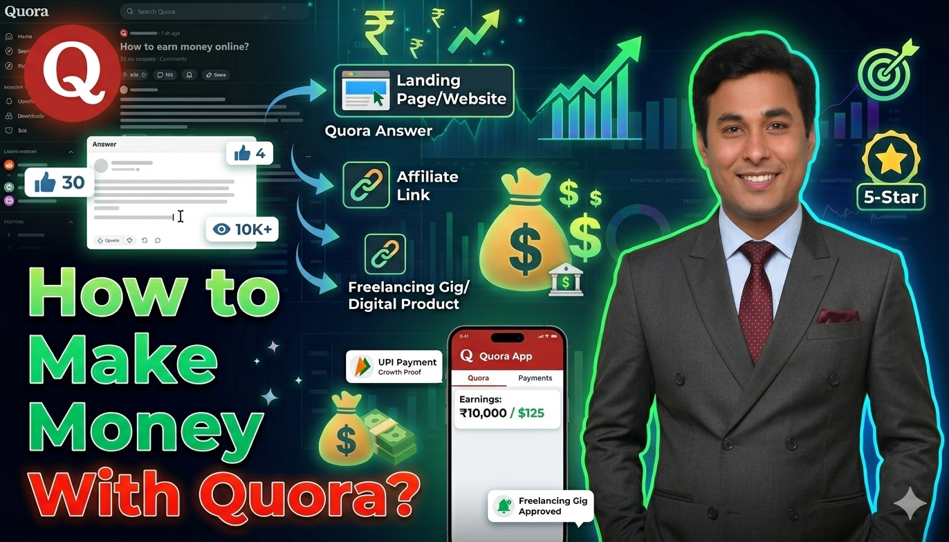 In this article we are going to discuss about How to Make Money With Quora