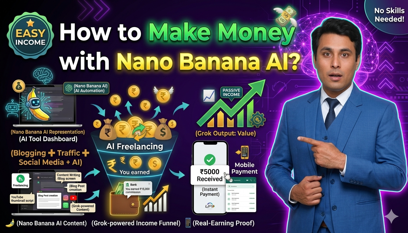 How to Make Money with Nano Banana AI?