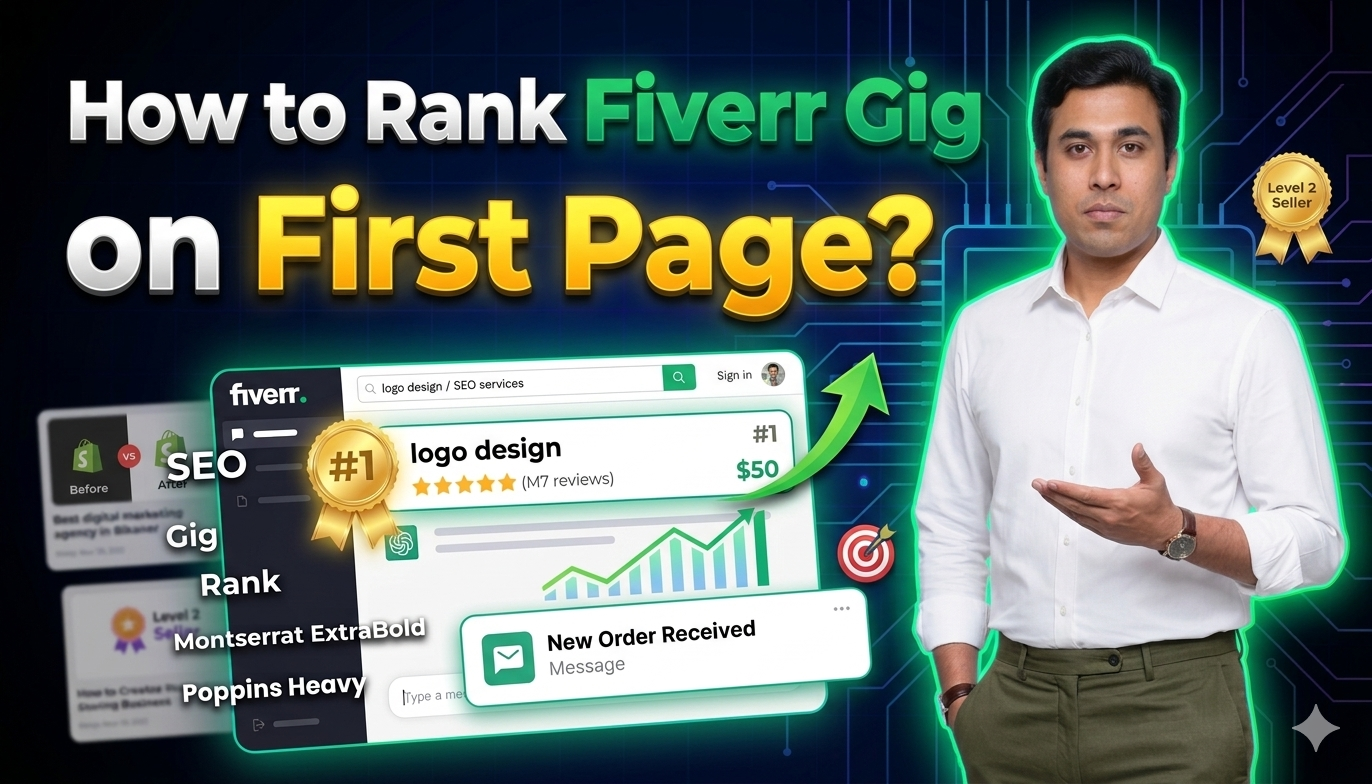 In this article we are going to discuss about How to Rank Fiverr Gig on First Page