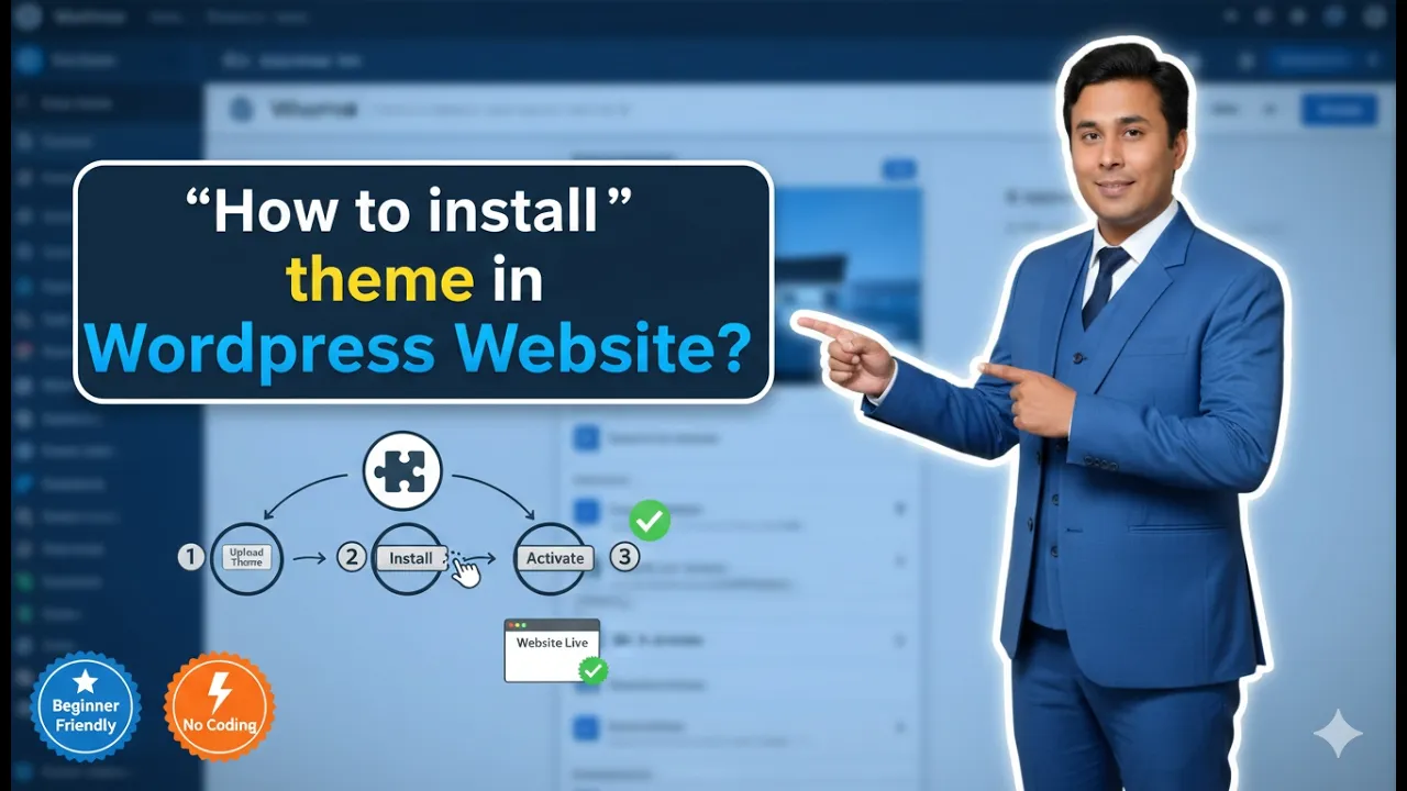 How to Install a Theme in WordPress Website?