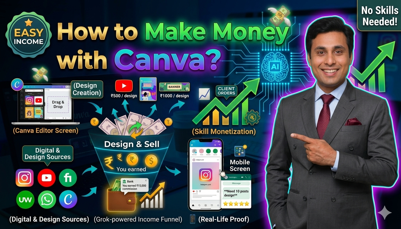 How to Make Money with Canva?