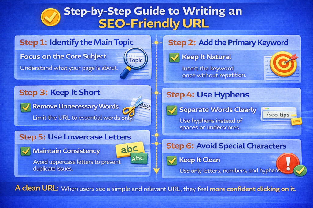 Step-by-Step Guide to Writing an SEO-Friendly URL