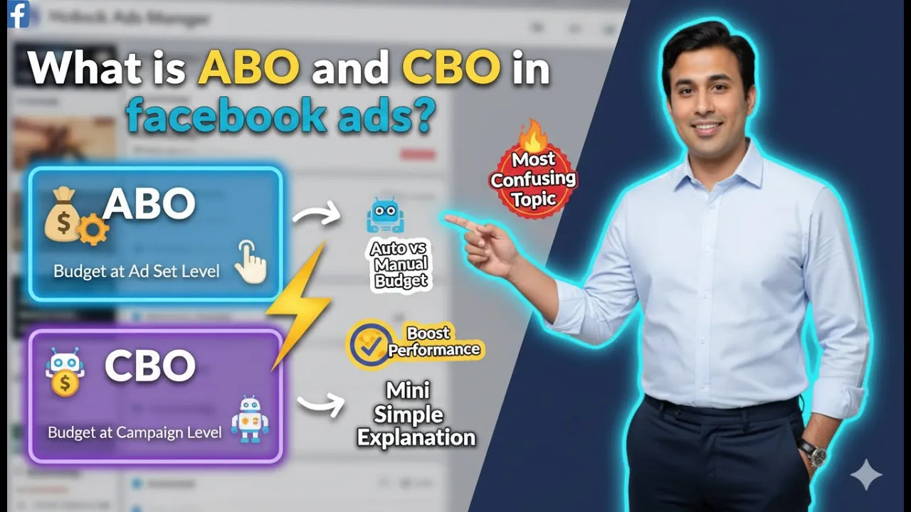 What is ABO and CBO in Facebook Ads?