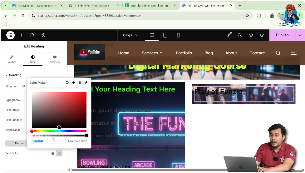 Change Text Color