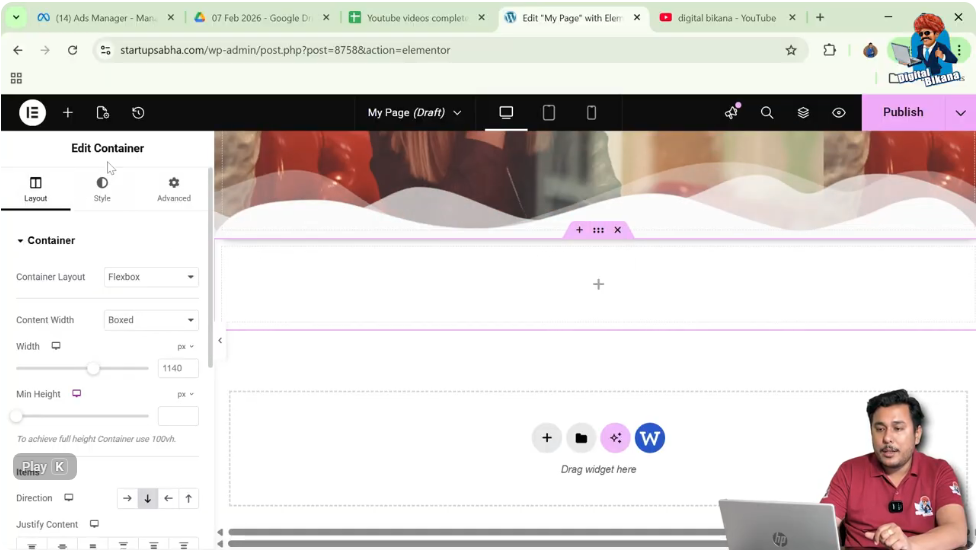 Open Left Toolbar