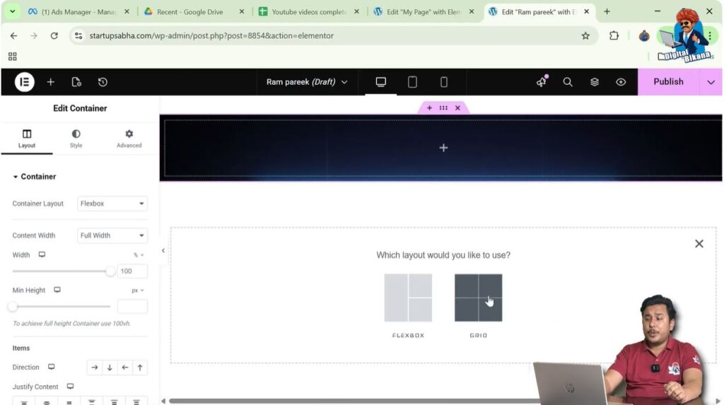 Select Grid Layout